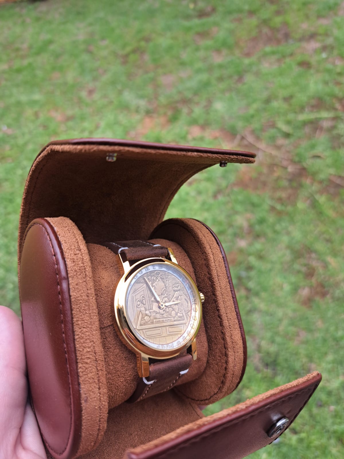 ChronoCraft™ Engraved Artisan Timepiece