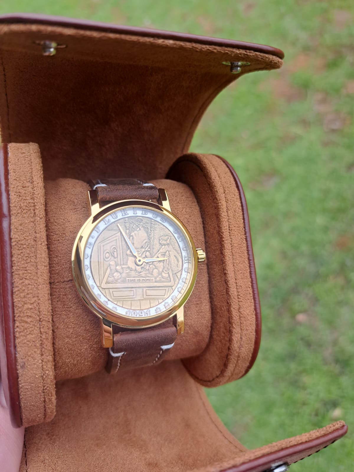 ChronoCraft™ Engraved Artisan Timepiece