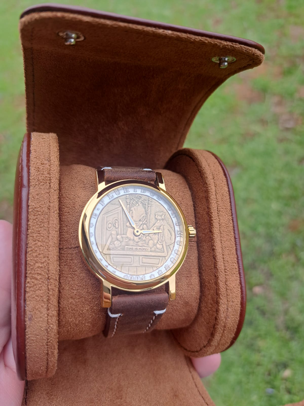 ChronoCraft™ Engraved Artisan Timepiece